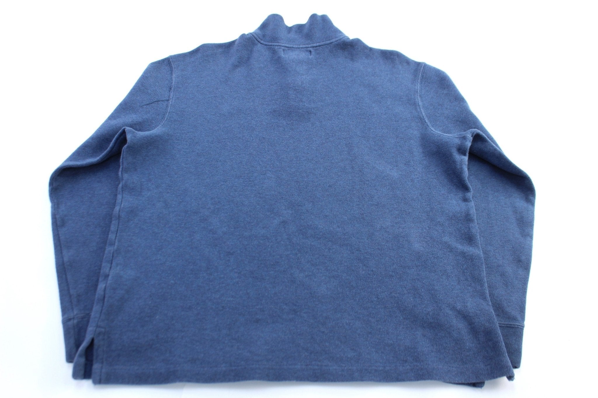 Polo by Ralph Lauren Embroidered Logo Blue Pullover Sweater - Sweater - Thrifted Threads