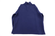 Polo by Ralph Lauren Embroidered Logo Blue Quarter Zip Sweater - Sweater - Thrifted Threads