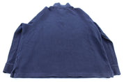 Polo by Ralph Lauren Embroidered Logo Blue Quarter Zip Sweater - Sweater - Thrifted Threads