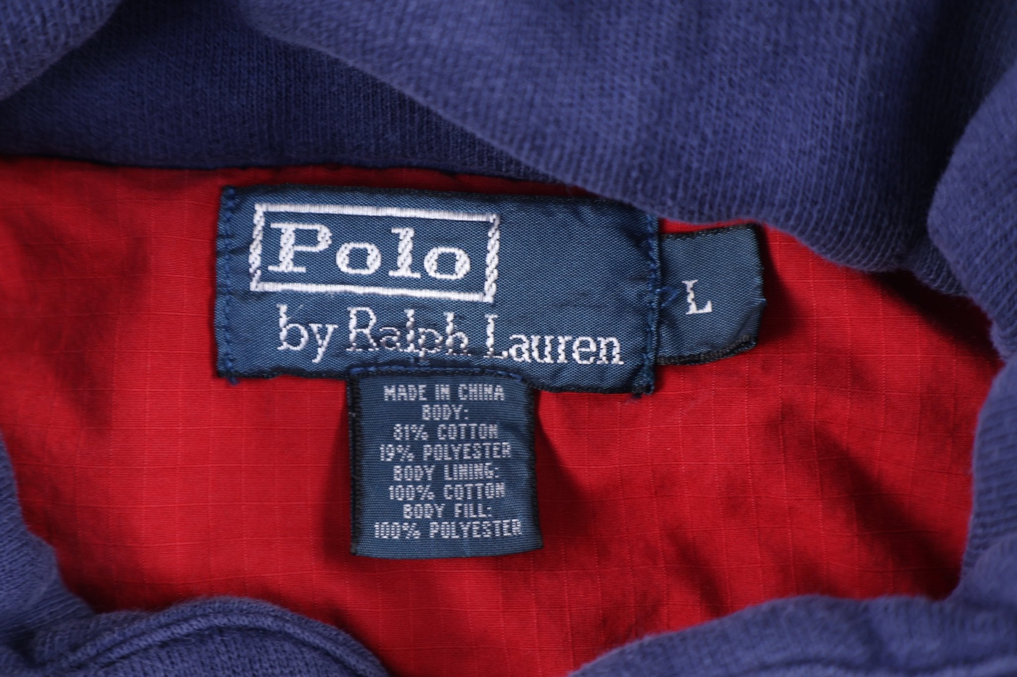 Polo by Ralph Lauren Embroidered Logo Blue Quilted Vest - Vest - Thrifted Threads