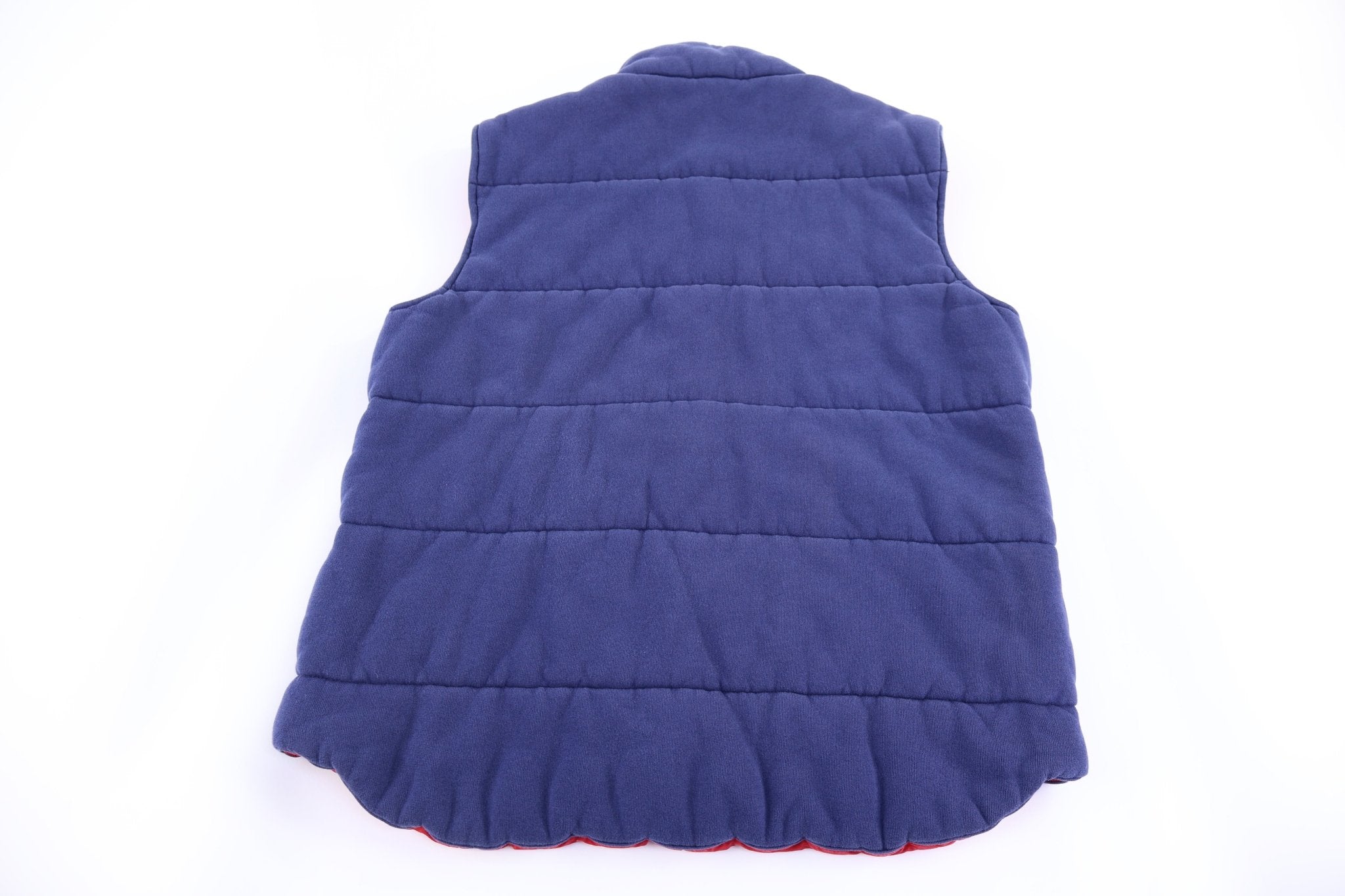 Polo by Ralph Lauren Embroidered Logo Blue Quilted Vest - Vest - Thrifted Threads