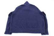 Polo by Ralph Lauren Embroidered Logo Blue Sweater - Sweater - Thrifted Threads
