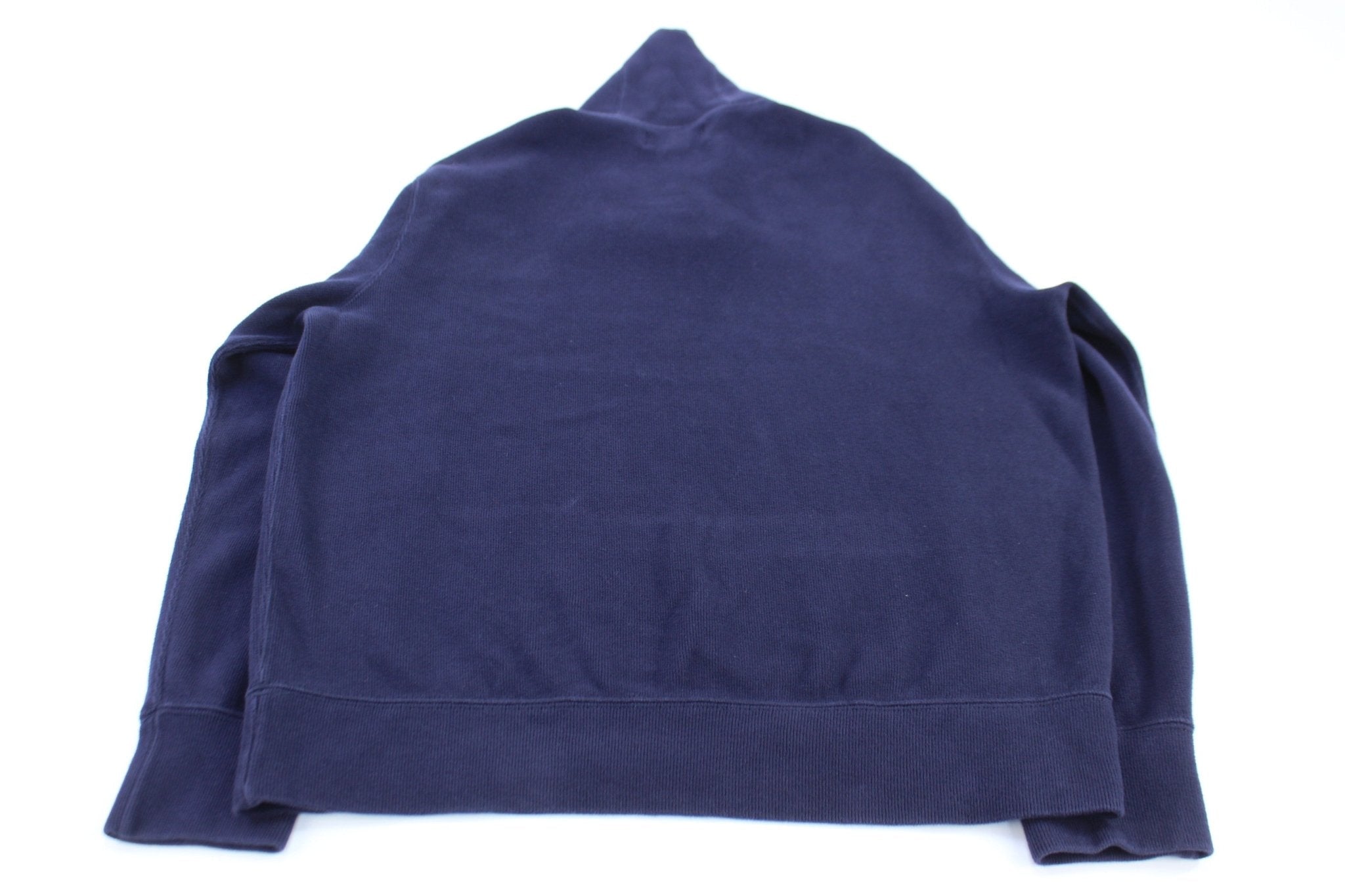 Polo by Ralph Lauren Embroidered Logo Blue Sweater - Sweater - Thrifted Threads