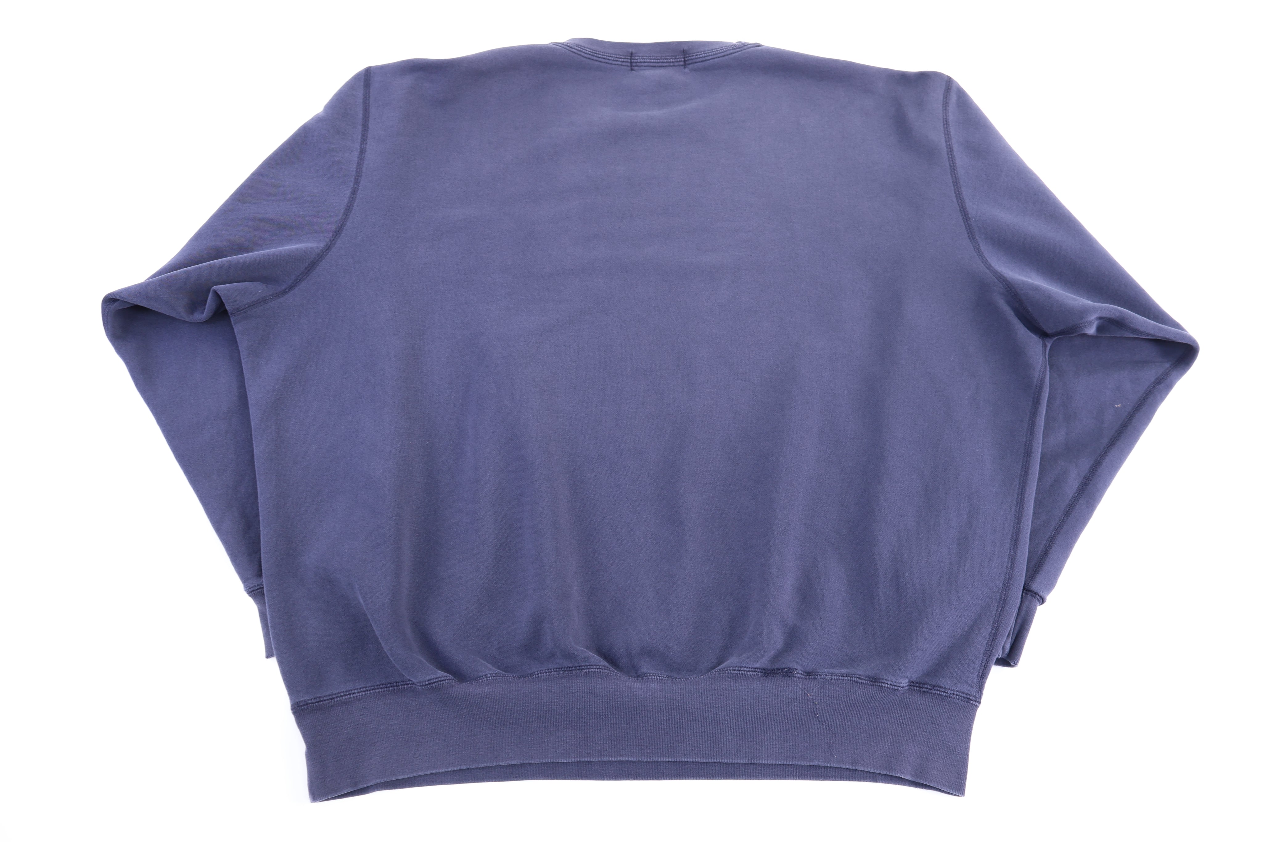 Polo by Ralph Lauren Embroidered Logo Blue Sweater - Sweatshirt - Thrifted Threads