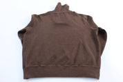 Polo by Ralph Lauren Embroidered Logo Brown Pullover Sweater - ThriftedThreads.com