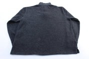 Polo by Ralph Lauren Embroidered Logo Dark Grey Sweater - ThriftedThreads.com