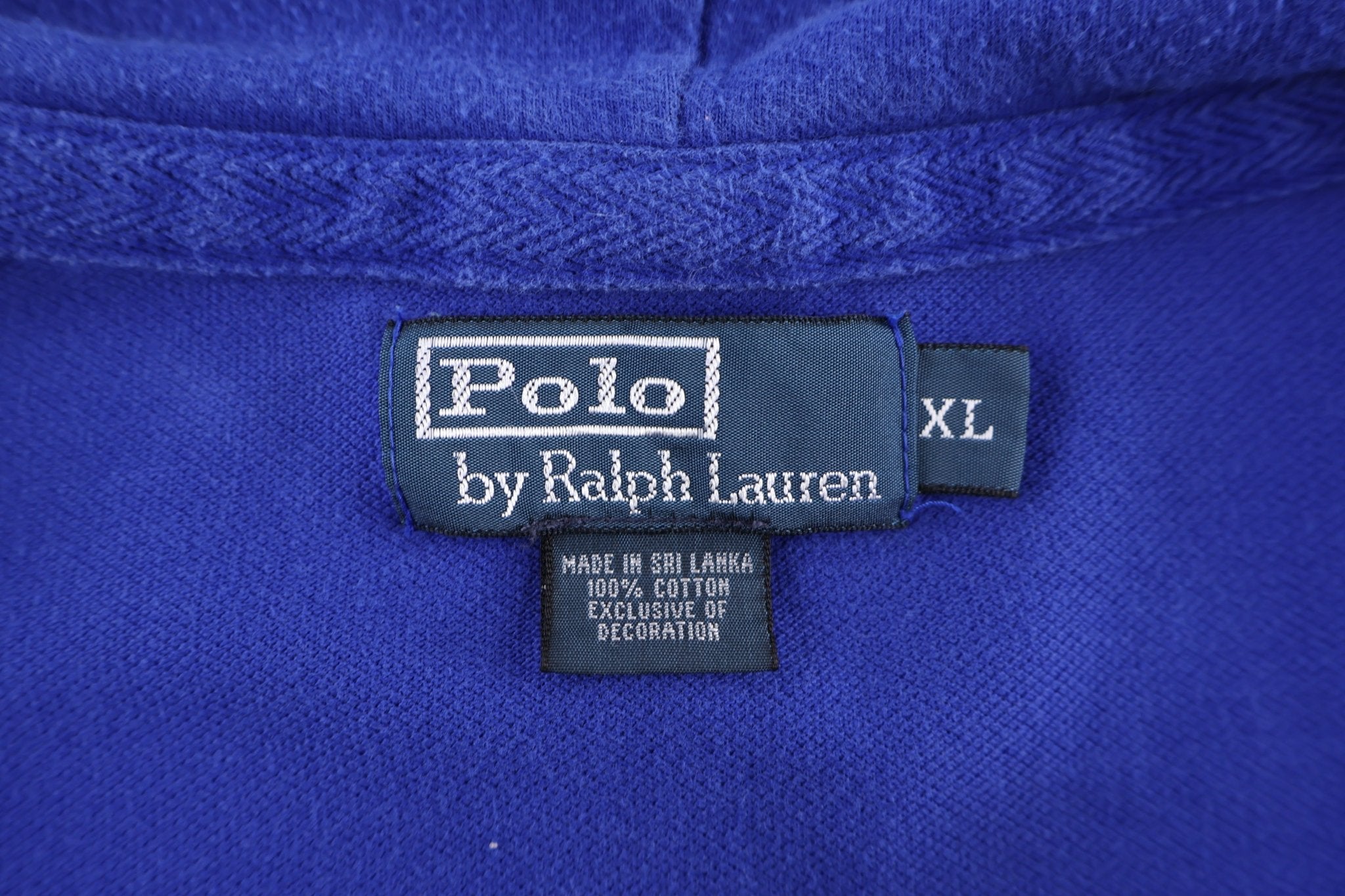 Polo by Ralph Lauren Embroidered Logo Full Zip Hoodie - Jacket - Thrifted Threads