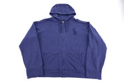 Polo by Ralph Lauren Embroidered Logo Full Zip Hoodie - Jacket - Thrifted Threads
