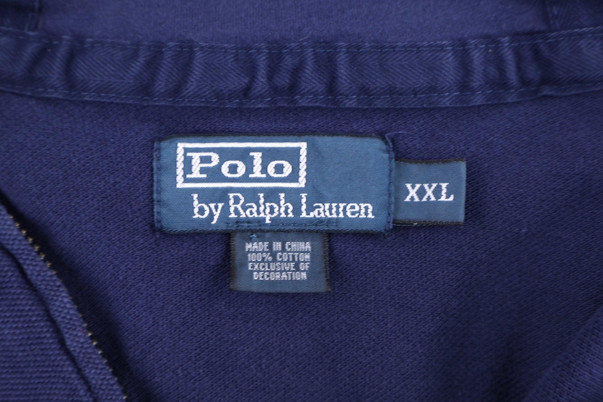 Polo by Ralph Lauren Embroidered Logo Full Zip Hoodie - Jacket - Thrifted Threads