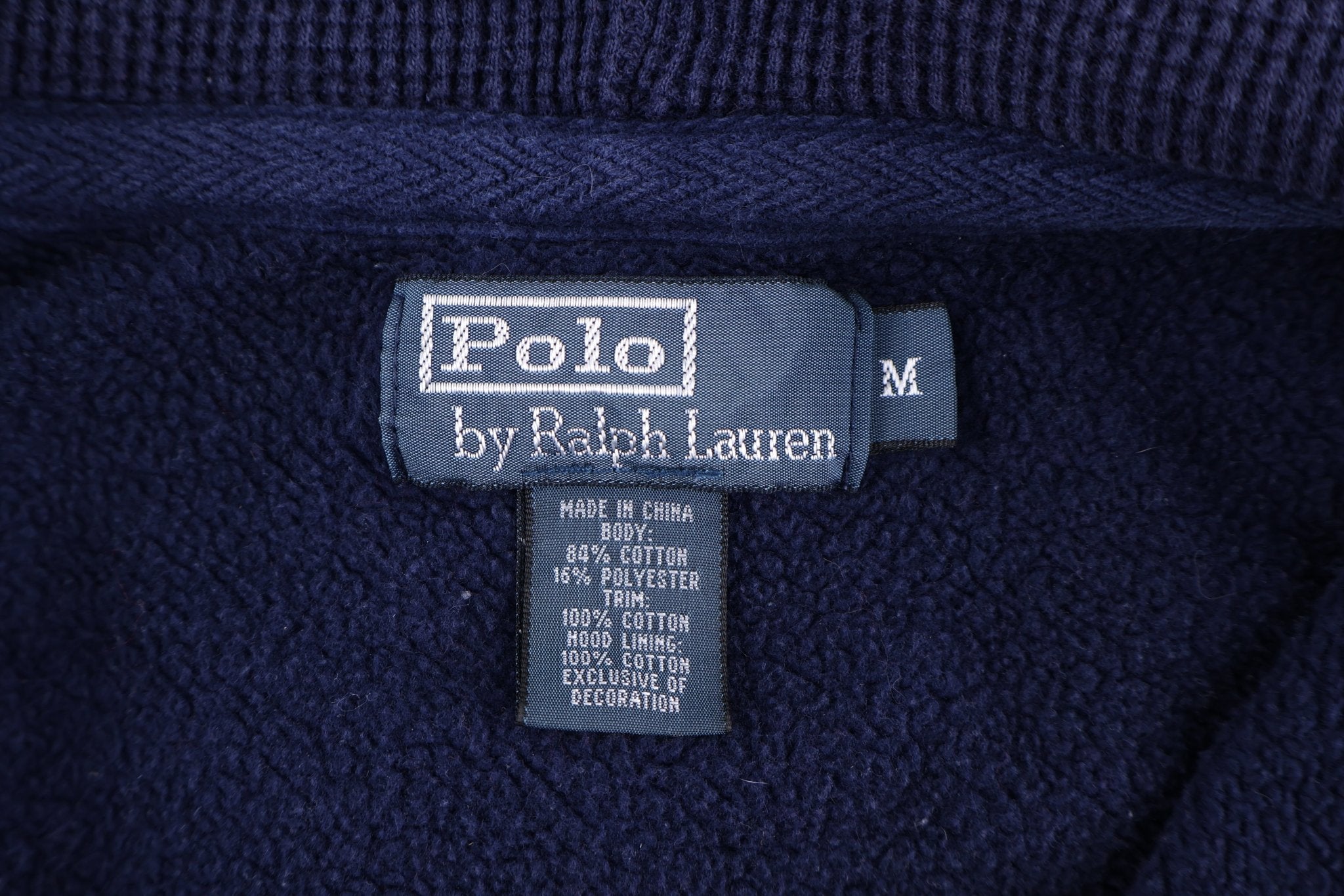 Polo by Ralph Lauren Embroidered Logo Full Zip Jacket - Jacket - Thrifted Threads