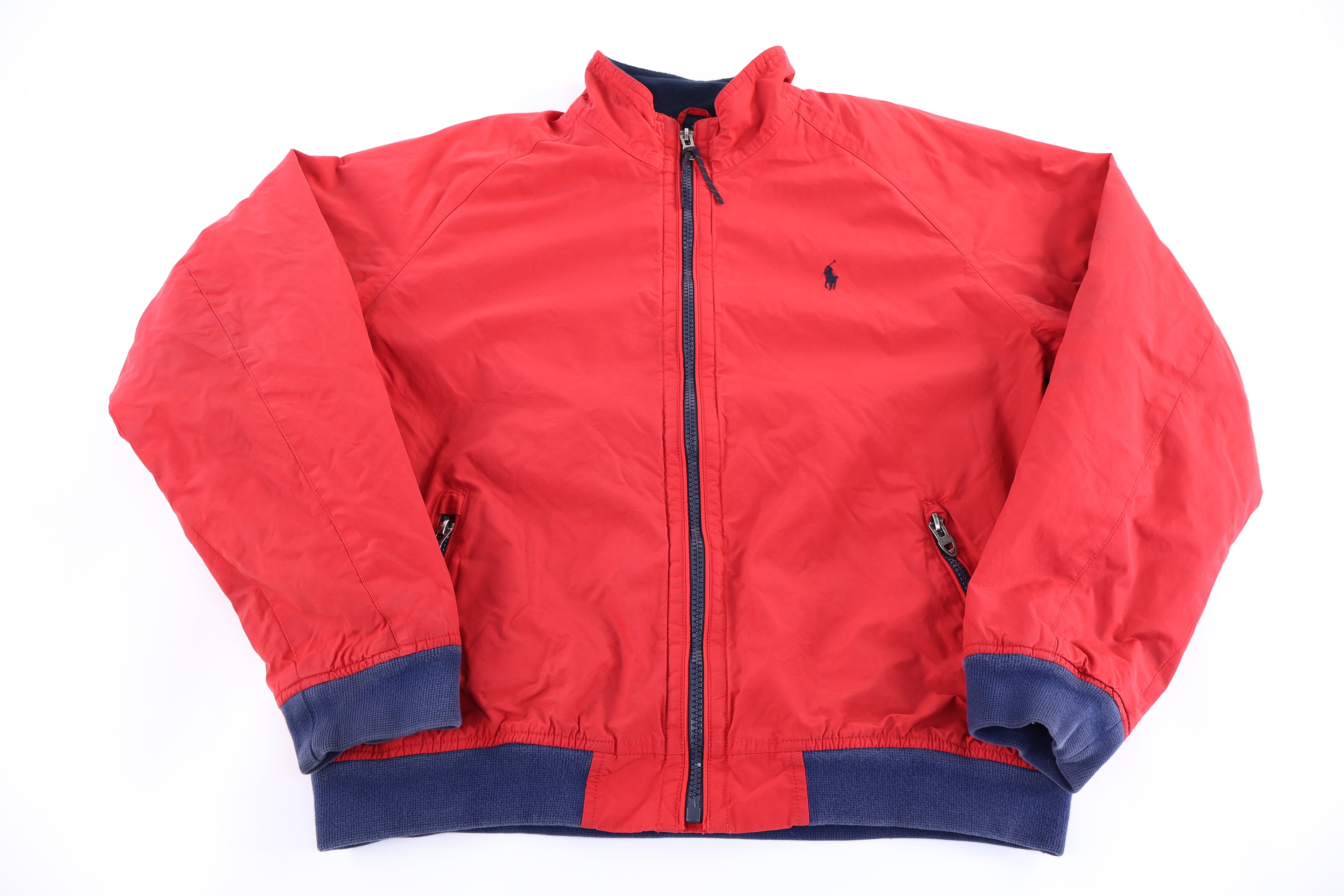Polo by Ralph Lauren Embroidered Logo Full Zip Jacket - Jacket - Thrifted Threads