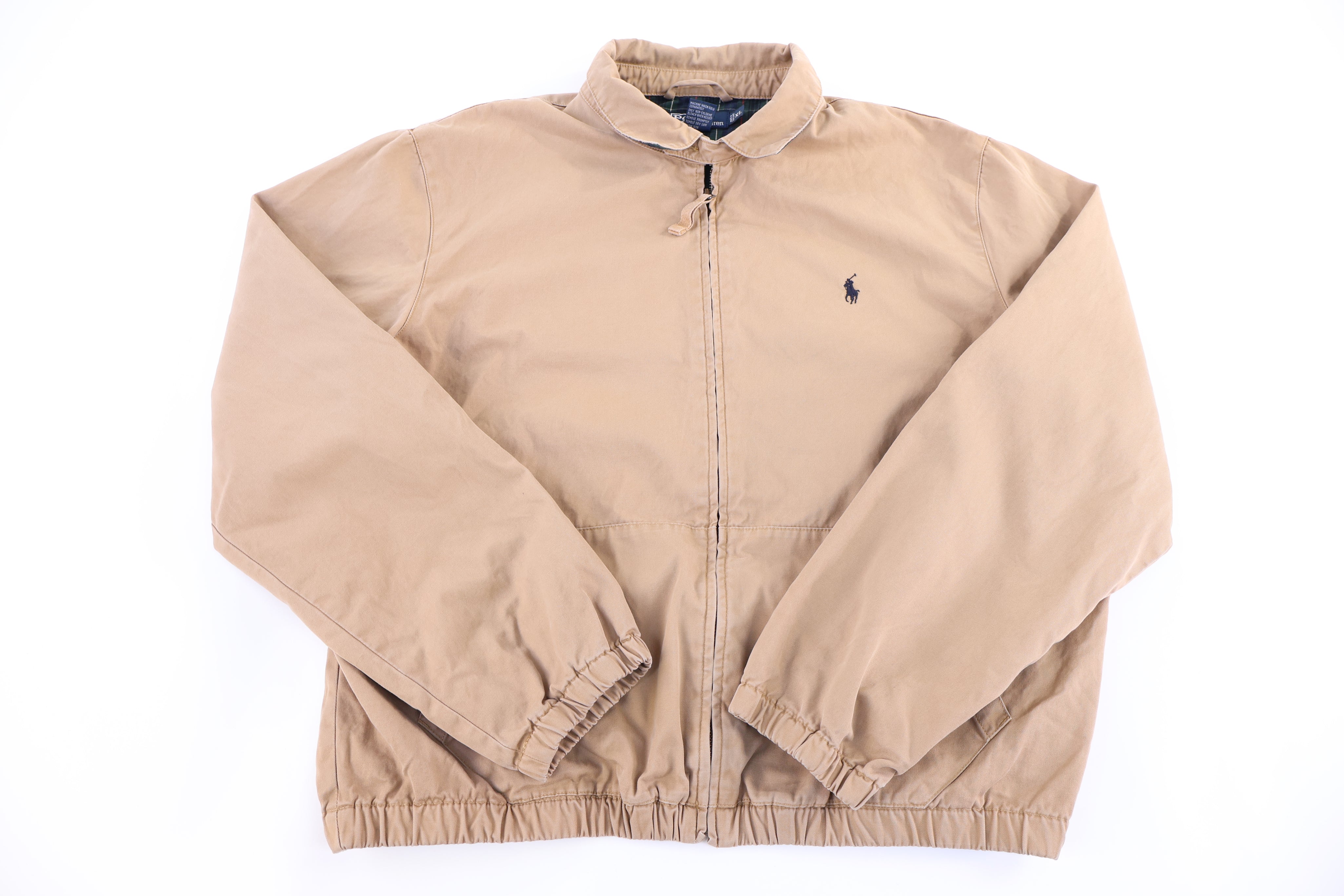 Polo by Ralph Lauren Embroidered Logo Full Zip Jacket - Jacket - Thrifted Threads