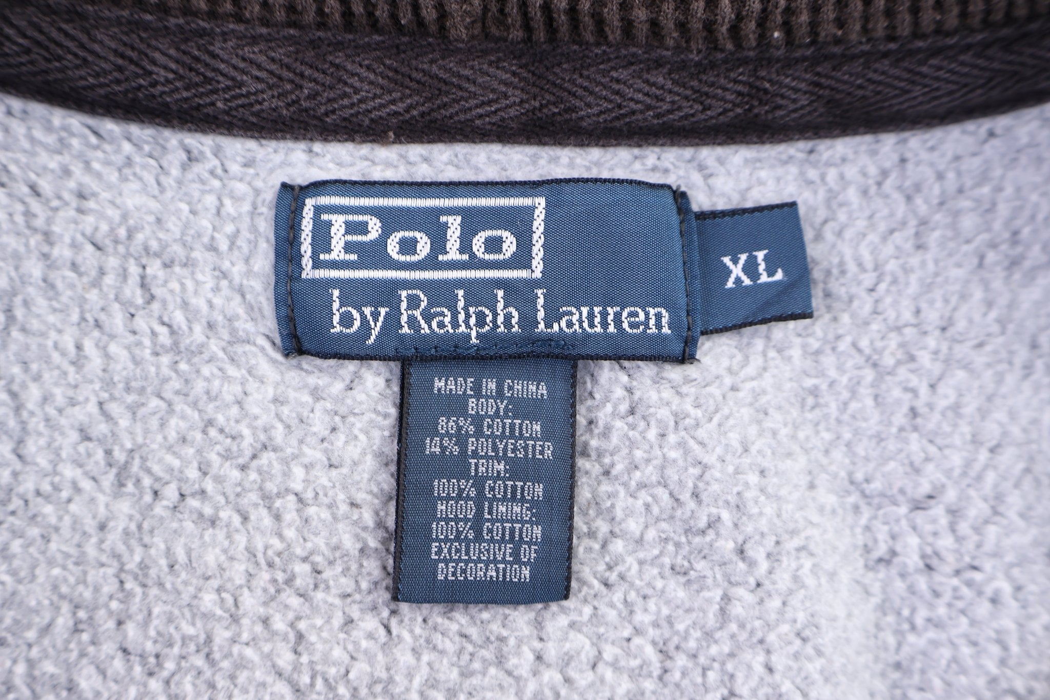 Polo by Ralph Lauren Embroidered Logo Full Zip Jacket - Jacket - Thrifted Threads