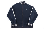 Polo by Ralph Lauren Embroidered Logo Full Zip Track Jacket - Jacket - Thrifted Threads