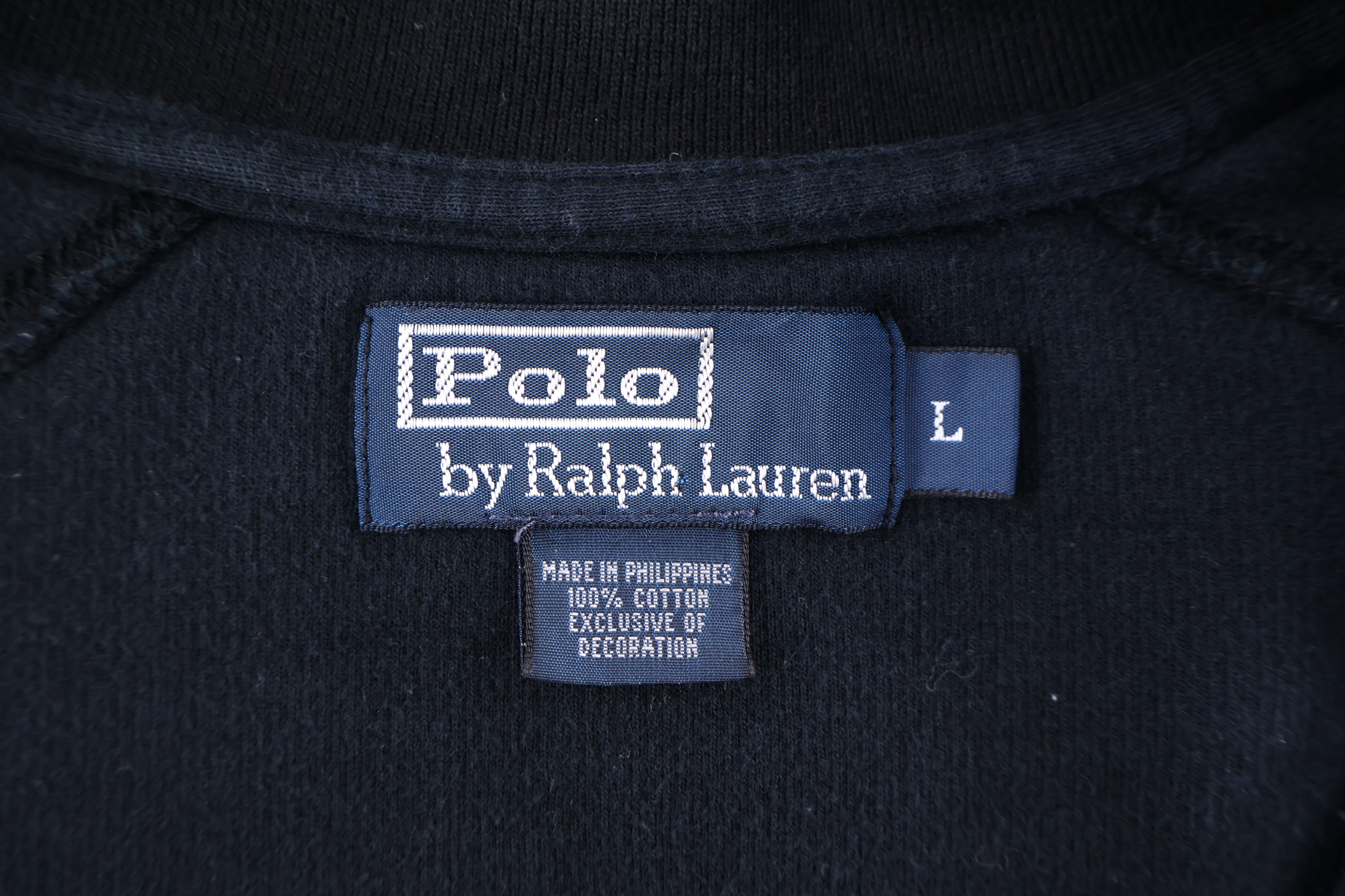 Polo by Ralph Lauren Embroidered Logo Full Zip Track Jacket - Jacket - Thrifted Threads