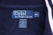 Polo by Ralph Lauren Embroidered Logo Full Zip Track Jacket - Jacket - Thrifted Threads