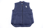 Polo by Ralph Lauren Embroidered Logo Full Zip Vest - Vest - Thrifted Threads