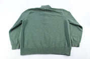 Polo by Ralph Lauren Embroidered Logo Green Sweater - ThriftedThreads.com