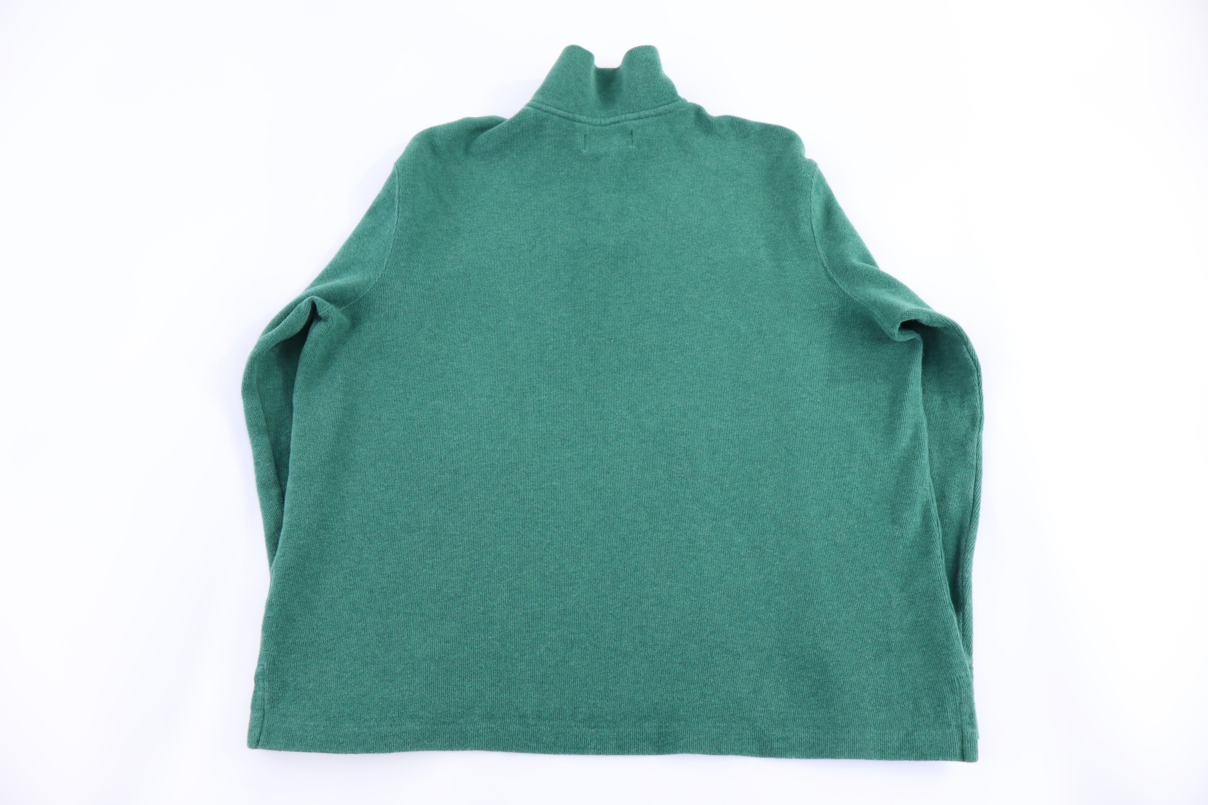 Polo by Ralph Lauren Embroidered Logo Green Sweater - Sweater - Thrifted Threads