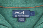 Polo by Ralph Lauren Embroidered Logo Green Sweater - Sweater - Thrifted Threads