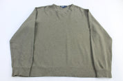 Polo by Ralph Lauren Embroidered Logo Green Sweater - Sweater - Thrifted Threads