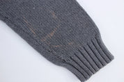 Polo by Ralph Lauren Embroidered Logo Grey Pullover Sweater - ThriftedThreads.com