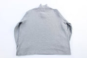 Polo by Ralph Lauren Embroidered Logo Grey Pullover Sweater - Sweater - Thrifted Threads