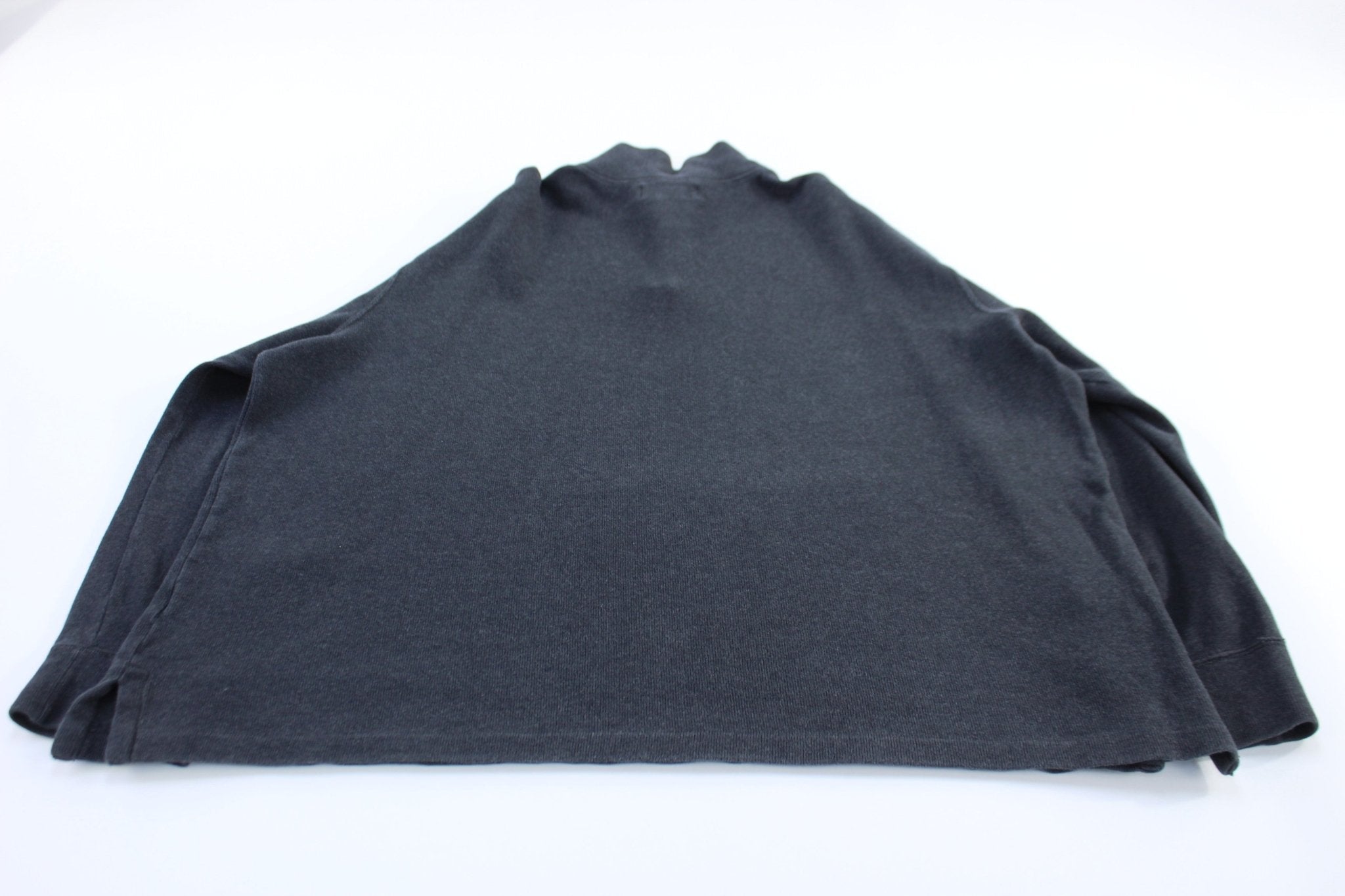 Polo by Ralph Lauren Embroidered Logo Grey Quarter Zip Sweater - Sweater - Thrifted Threads