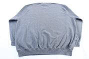 Polo by Ralph Lauren Embroidered Logo Grey Sweater - ThriftedThreads.com