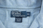 Polo by Ralph Lauren Embroidered Logo Light Blue Quarter Zip Sweater - Sweater - Thrifted Threads