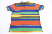 Polo by Ralph Lauren Embroidered Logo Multicolor Button Up - Button Ups/Downs - Thrifted Threads