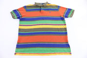Polo by Ralph Lauren Embroidered Logo Multicolor Button Up - Button Ups/Downs - Thrifted Threads