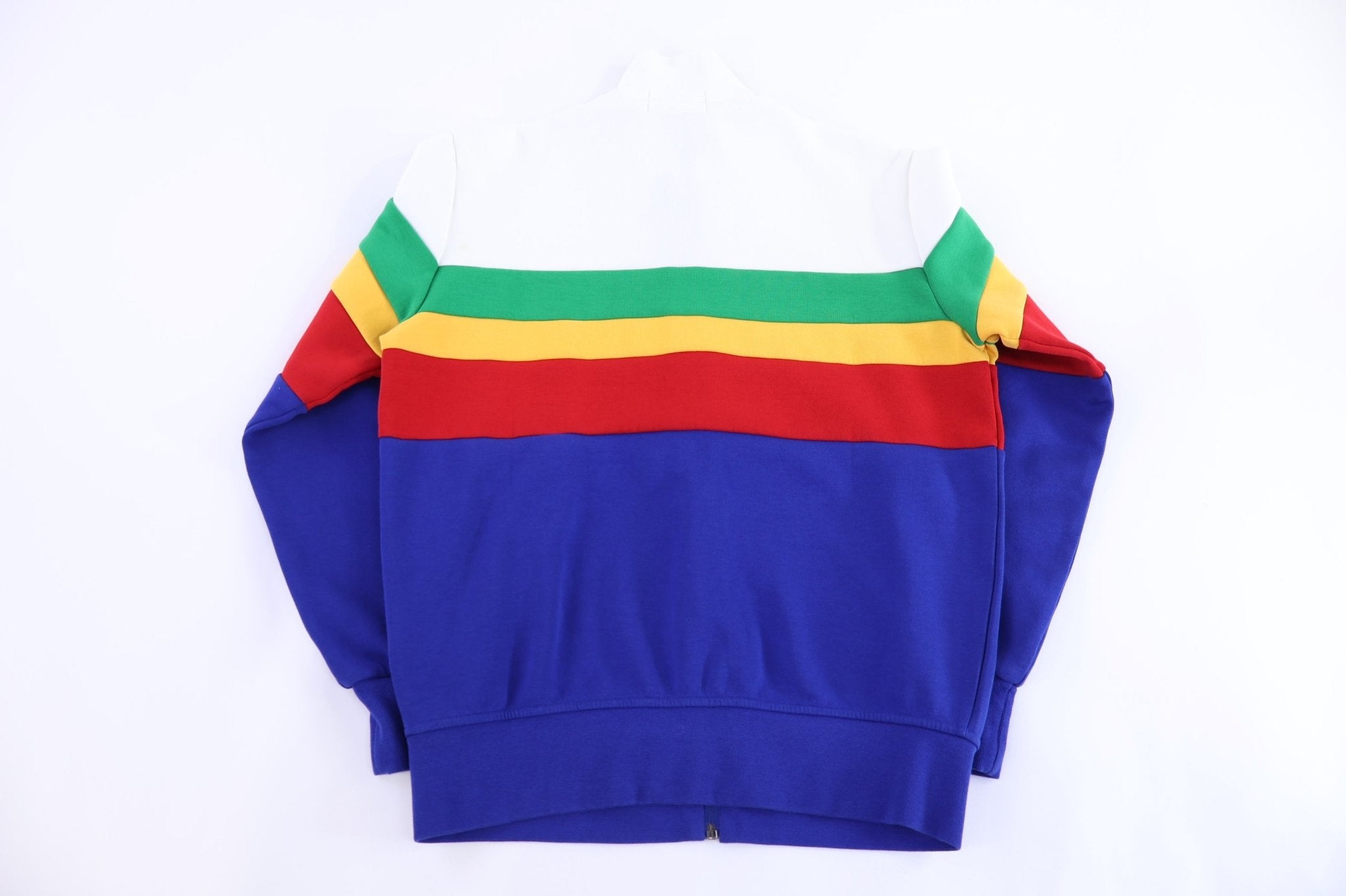 Polo by Ralph Lauren Embroidered Logo Multicolor Full Zip Jacket - Jacket - Thrifted Threads