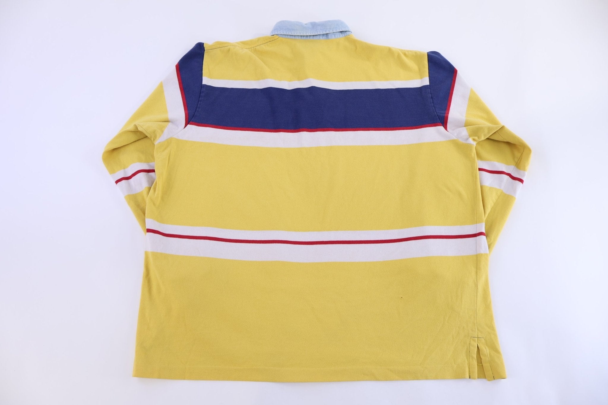 Polo by Ralph Lauren Embroidered Logo Multicolor LS Button Up - Button Ups/Downs - Thrifted Threads