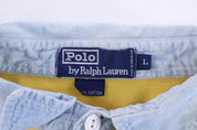 Polo by Ralph Lauren Embroidered Logo Multicolor LS Button Up - Button Ups/Downs - Thrifted Threads