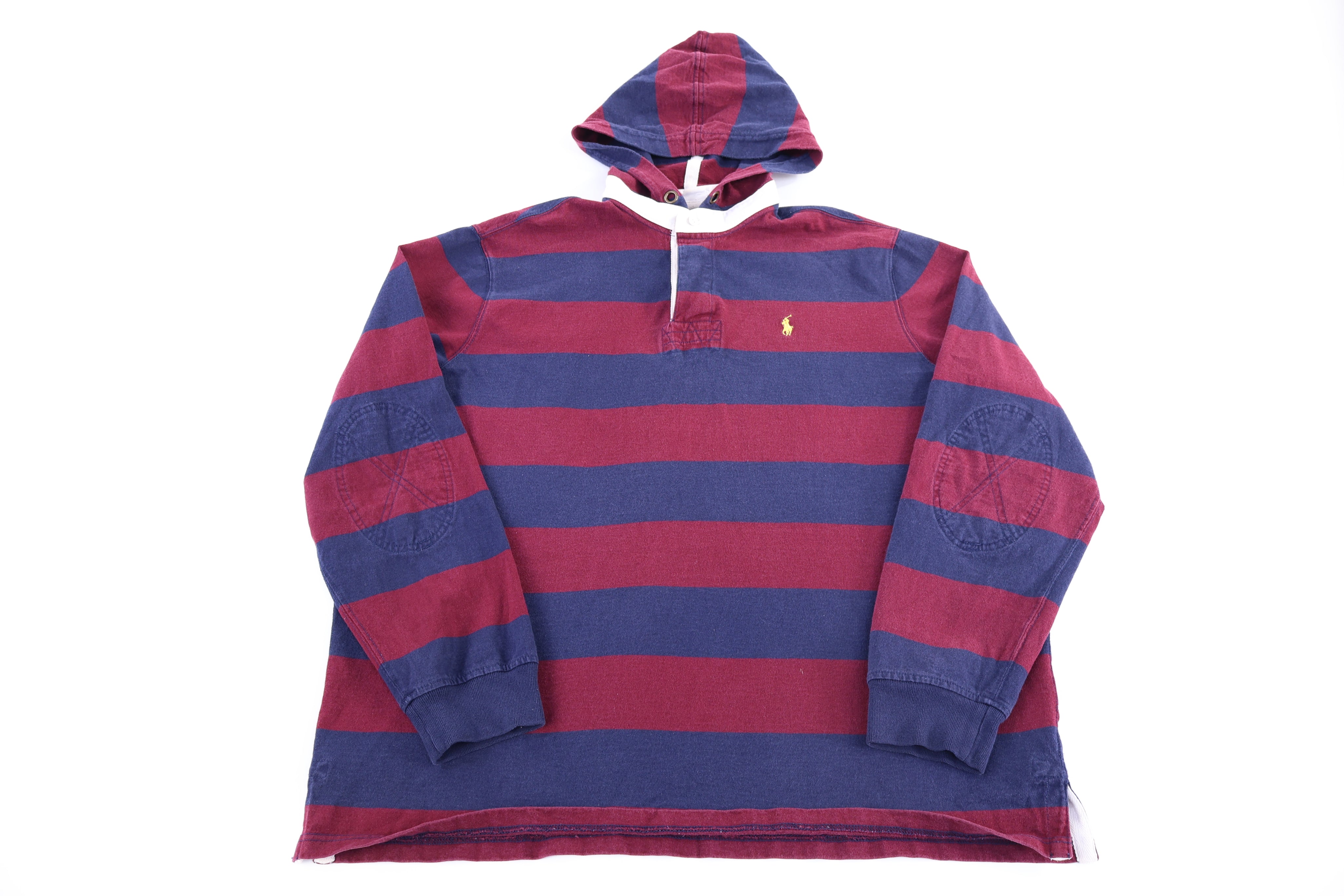 Polo by Ralph Lauren Embroidered Logo Multicolor Pullover - Sweater - Thrifted Threads