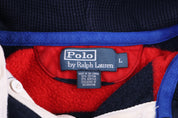 Polo by Ralph Lauren Embroidered Logo Multicolor Pullover - Sweater - Thrifted Threads
