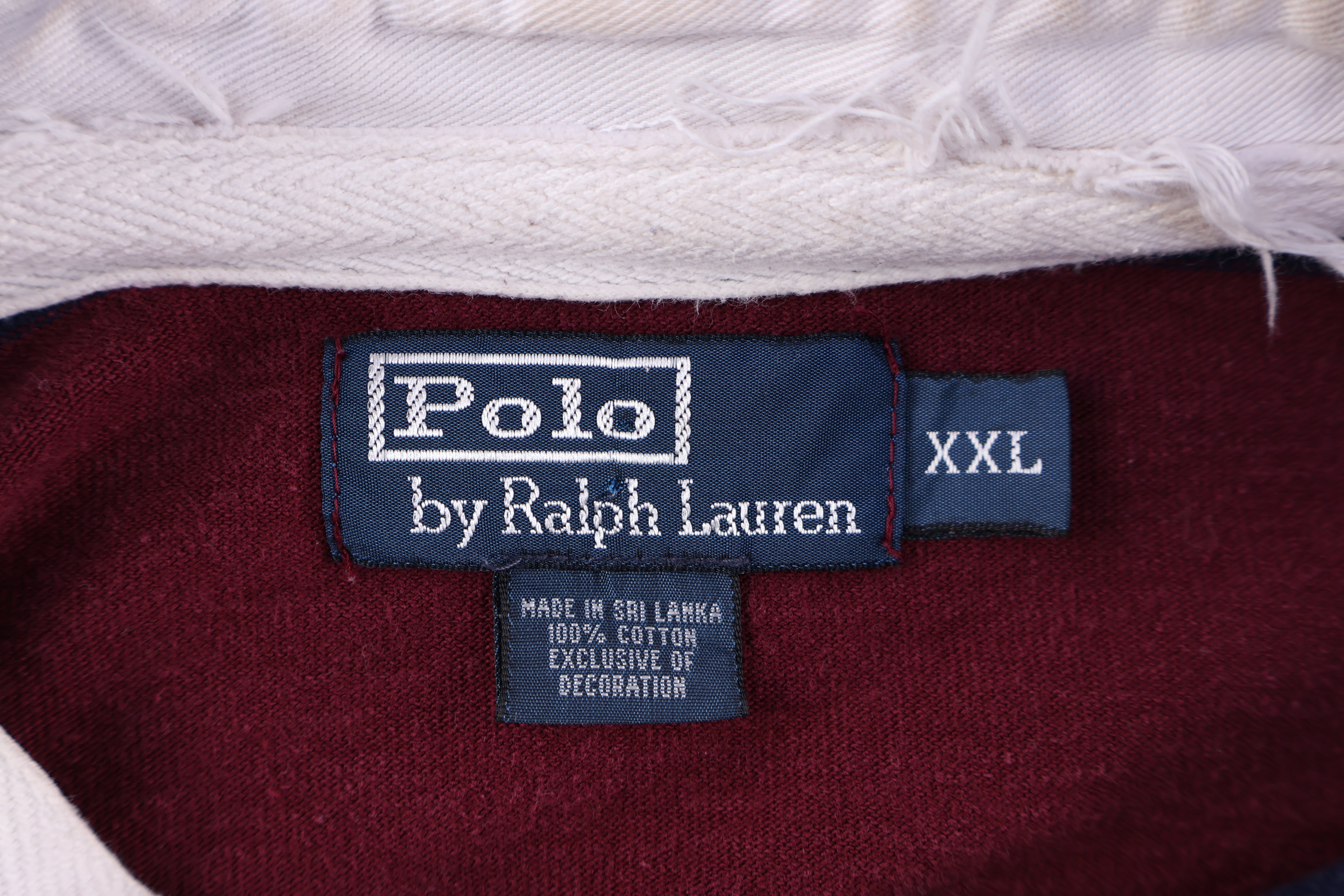 Polo by Ralph Lauren Embroidered Logo Multicolor Pullover - Sweater - Thrifted Threads