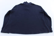 Polo by Ralph Lauren Embroidered Logo Navy Blue Quarter Zip Sweater - ThriftedThreads.com