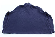 Polo by Ralph Lauren Embroidered Logo Navy Blue Quarter Zip Sweater - ThriftedThreads.com