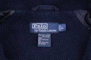 Polo by Ralph Lauren Embroidered Logo Navy Full Zip Jacket - Jacket - Thrifted Threads