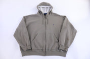 Polo by Ralph Lauren Embroidered Logo Olive Full Zip Jacket - Jacket - Thrifted Threads
