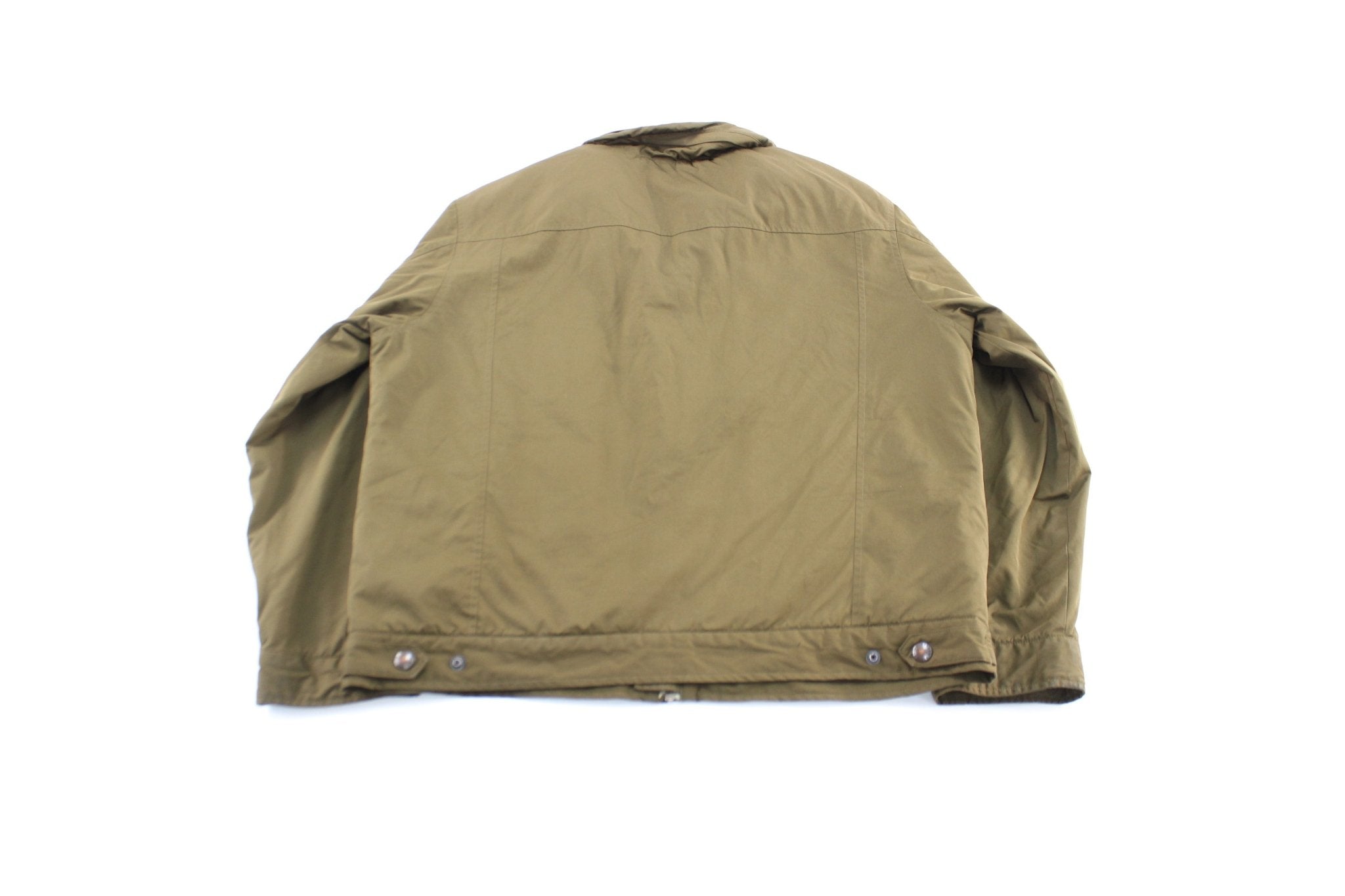 Olive green polo jacket best sale