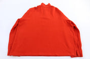 Polo by Ralph Lauren Embroidered Logo Orange Quarter Zip Sweater - Sweater - Thrifted Threads