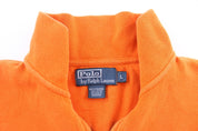 Polo by Ralph Lauren Embroidered Logo Orange Sweater - ThriftedThreads.com