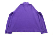 Polo by Ralph Lauren Embroidered Logo Purple Quarter Zip Sweater - Sweater - Thrifted Threads
