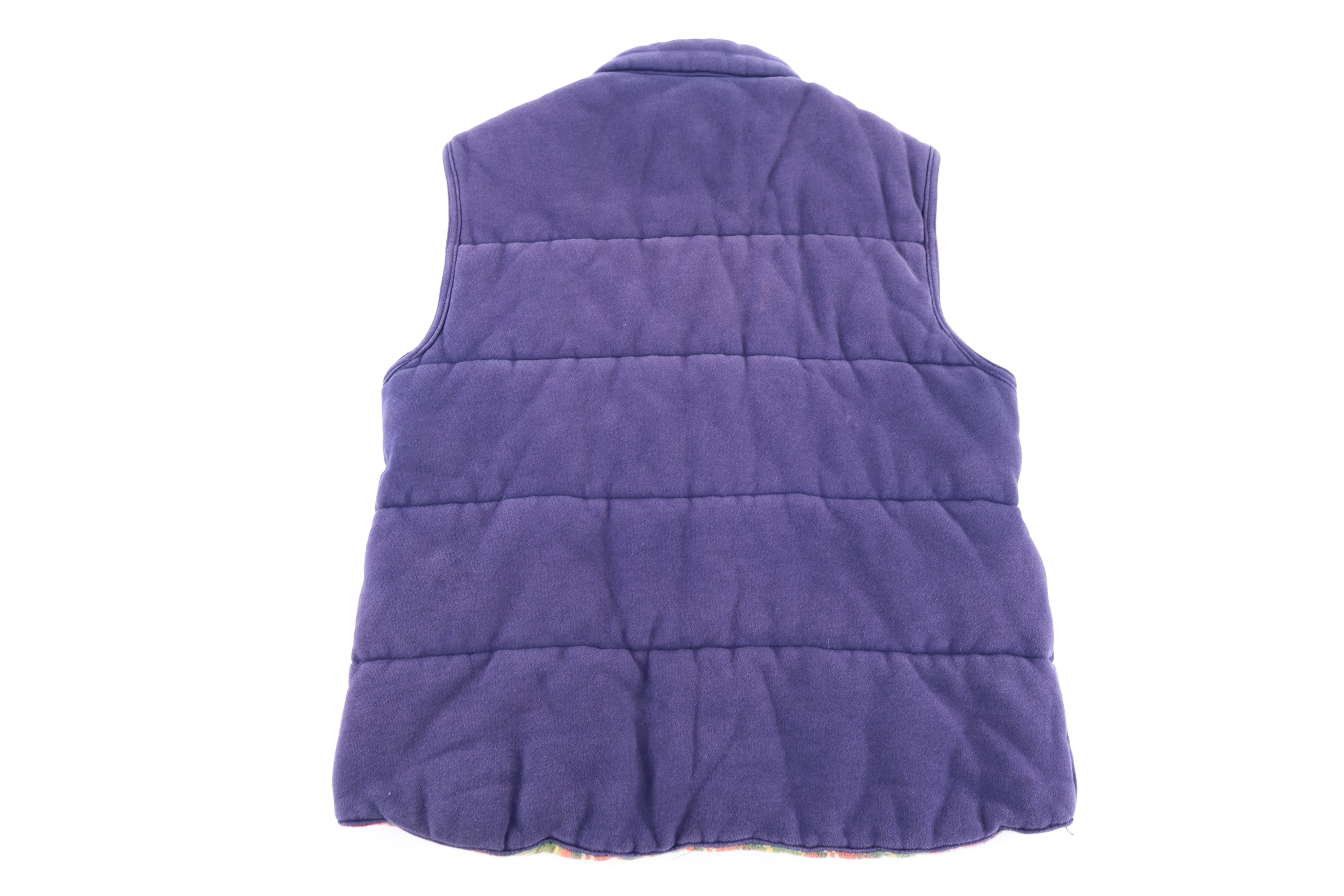 Polo by Ralph Lauren Embroidered Logo Purple Vest - Vest - Thrifted Threads