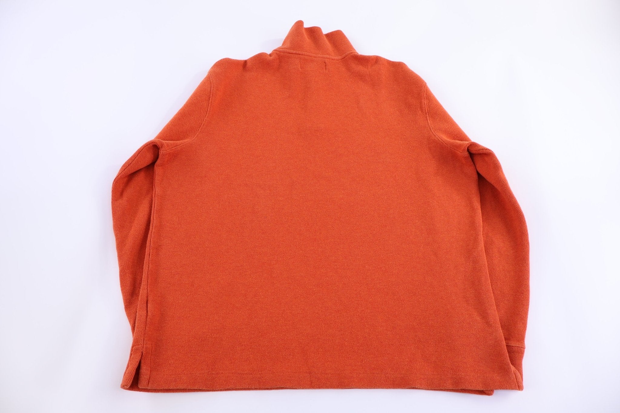 Polo by Ralph Lauren Embroidered Logo Quarter Zip Sweater - Sweater - Thrifted Threads