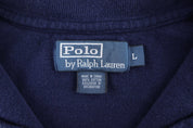 Polo by Ralph Lauren Embroidered Logo Quarter Zip Sweater - Sweater - Thrifted Threads