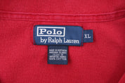 Polo by Ralph Lauren Embroidered Logo Quarter Zip Sweater - Sweater - Thrifted Threads